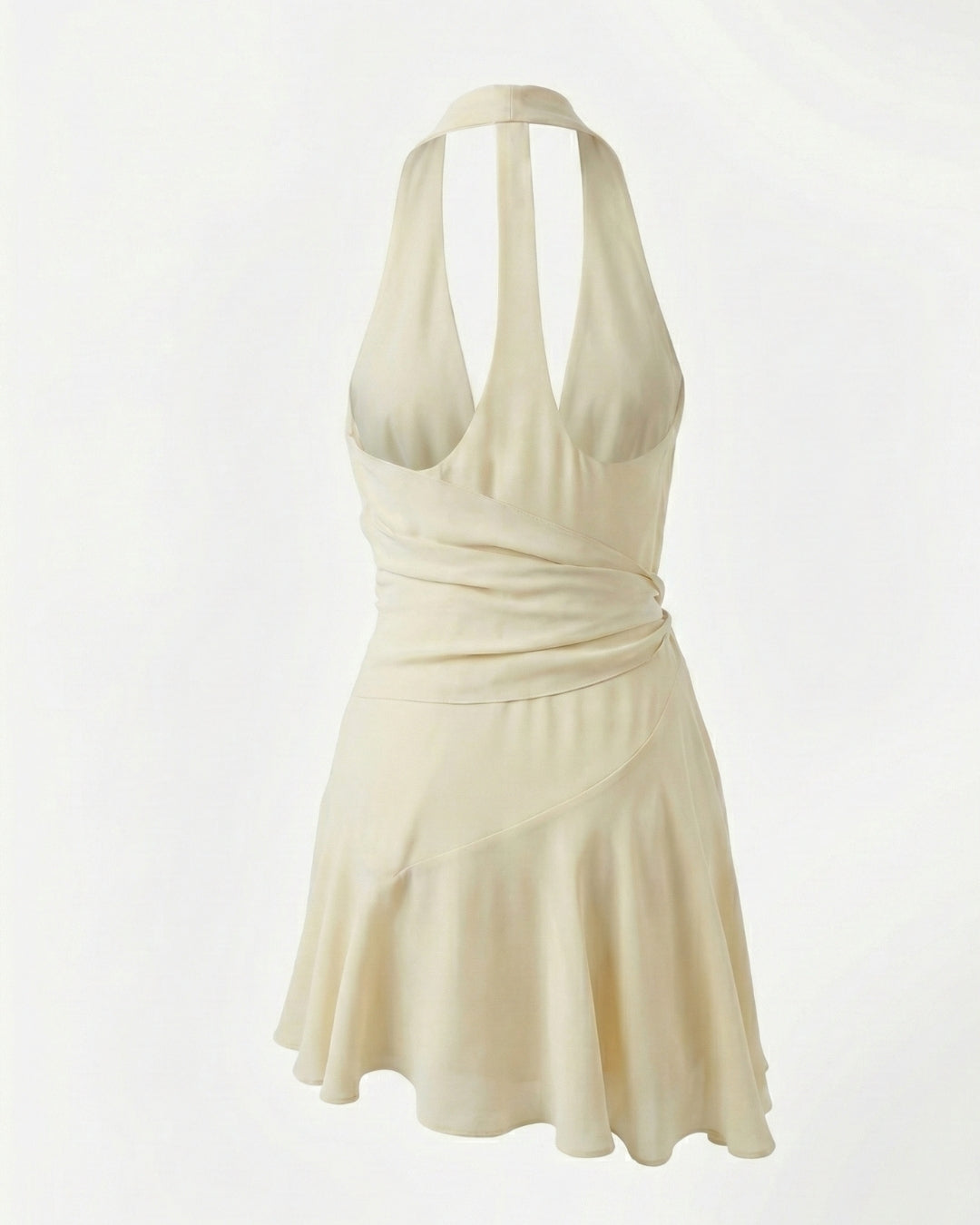 Solea Wrap Dress – Cream