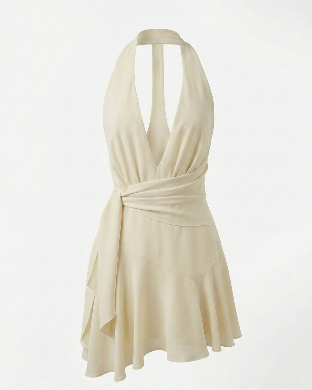 Solea Wrap Dress – Cream