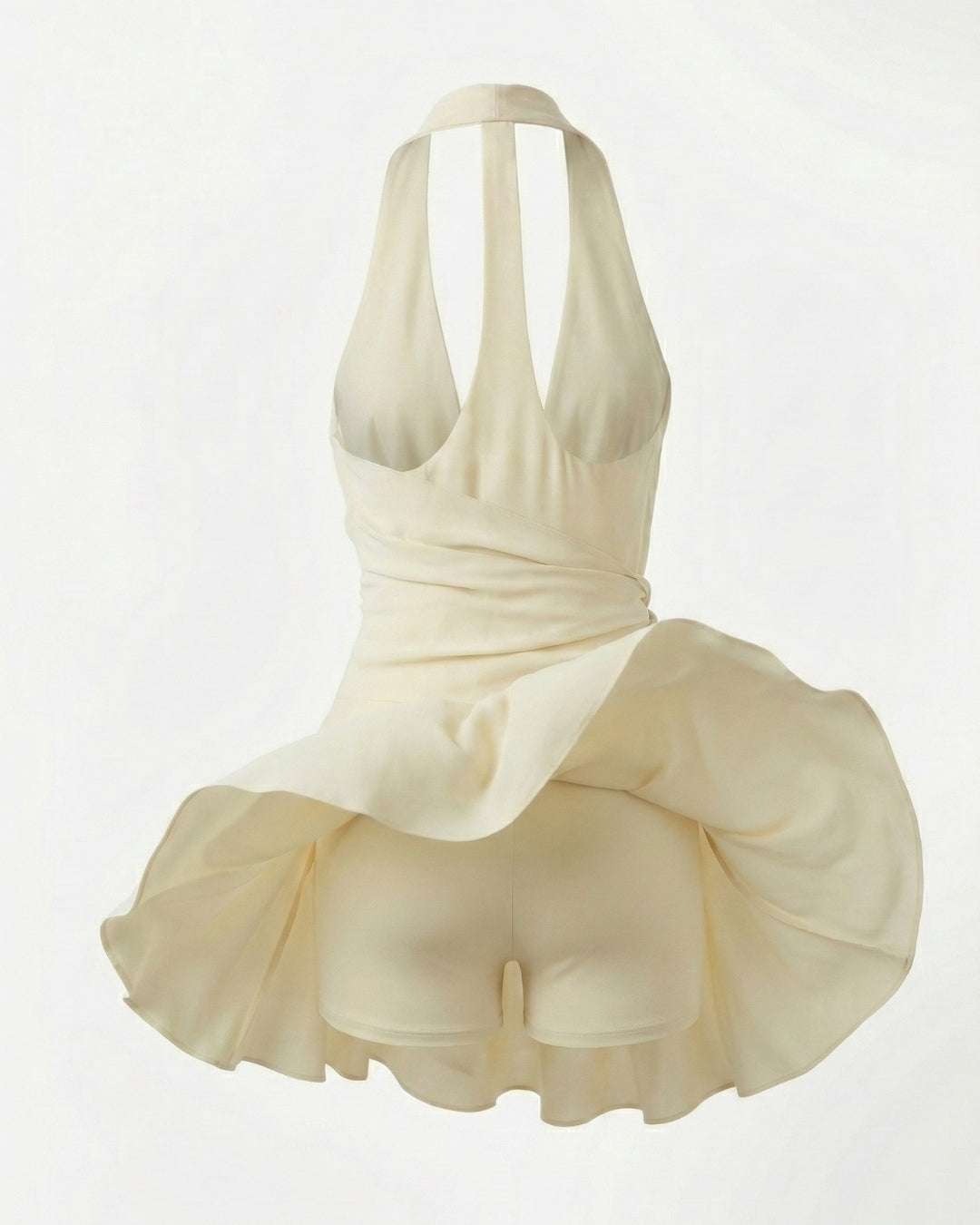 Solea Wrap Dress – Cream